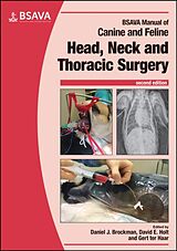 Couverture cartonnée BSAVA Manual of Canine and Feline Head, Neck and Thoracic Surgery de 