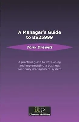 E-Book (pdf) Business Continuity Management von Tony Drewitt