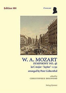 Wolfgang Amadeus Mozart Notenblätter Sinfonie C-Dur Nr.41KV551