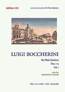 Luigi Boccherini Notenblätter 6 Quintets vol.1 (no.1-3)