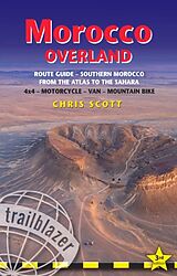 Couverture cartonnée Morocco Overland Route Guide de Chris Scott