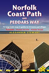 Kartonierter Einband Peddar's Way &amp; Norfolk Coast Path von Alexander Stewart