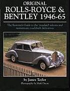 Livre Relié Original Rolls Royce and Bentley de James Taylor