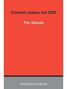 eBook (pdf) Criminal Justice Act 2003 de Bryan Gibson, Michael Watkins