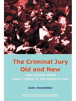 E-Book (pdf) Criminal Jury Old and New von John Hostettler