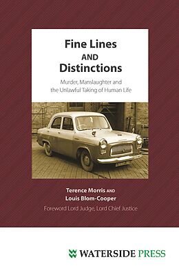 eBook (pdf) Fine Lines and Distinctions de Terence Morris, Louis Blom-Cooper