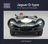 Fester Einband Jaguar D-Type von John Elmgreen