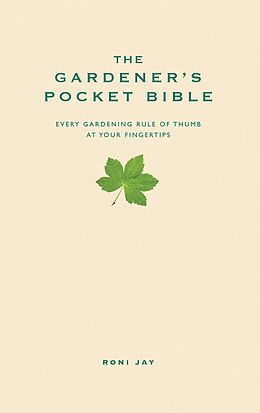 eBook (epub) Gardener's Pocket Bible de Roni Jay