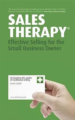 E-Book (epub) Sales Therapy von Grant Leboff