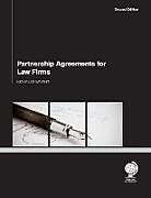 Couverture cartonnée Partnership Agreements for Law Firms de Nicholas Wright