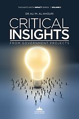 eBook (epub) Critical Insights From Government Projects de Ali M Al-Khouri