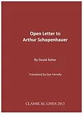 E-Book (epub) Open Letter to Arthur Schopenhauer von David Asher