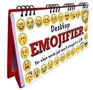 Spiralbindung Desktop Emojifier - Emoji Flipbook To Show Your Mood von B Andy Bailey Jamien