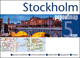 (Land)Karte Stockholm von 
