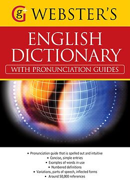 eBook (epub) Webster's American English Dictionary (with pronunciation guides) de 