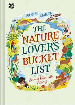 Livre Relié The Nature Lover's Bucket List de Madden Richard, National Trust Books