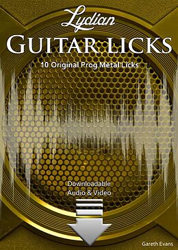 E-Book (pdf) Lydian Guitar Licks von Gareth Evans