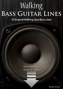E-Book (pdf) Walking Bass Guitar Lines von Gareth Evans