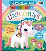 Fester Einband Magic Water Book - Unicorns von 