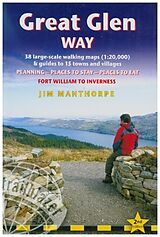 Carte (de géographie) Great Glen Way (Fort William to Inverness) de Jim Manthorpe