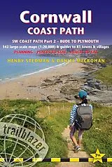 Kartonierter Einband Cornwall Coast Path von Henry Stedman, Joel Newton, Daniel McCrohan