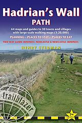 Couverture cartonnée Hadrian's Wall Path Trailblazer walking guide de Henry Stedman