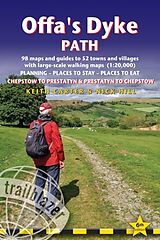 Couverture cartonnée Offa's Dyke Path Trailblazer Walking Guide 6e de Keith Carter