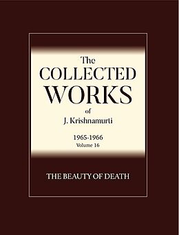 eBook (epub) Beauty of Death de J. Krishnamurti