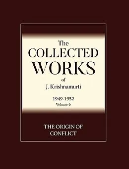 E-Book (epub) Origin of Conflict von J. Krishnamurti