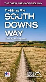 Kartonierter Einband (Kt) Trekking the South Downs Way von Andrew McCluggage
