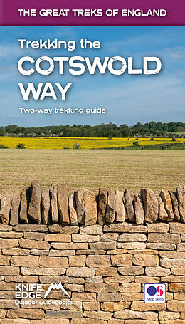 Couverture cartonnée Trekking the Cotswold Way de Andrew McCluggage