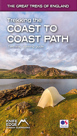 Couverture cartonnée Trekking the Coast to Coast Path de Andrew McCluggage