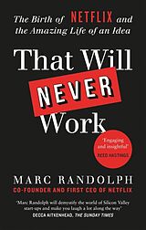 Couverture cartonnée That Will Never Work de Marc Randolph