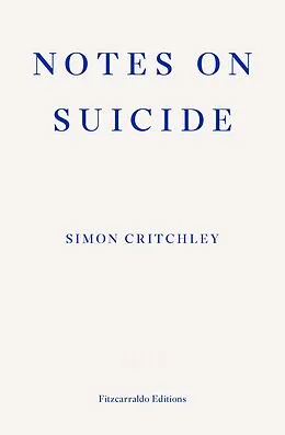 E-Book (epub) Notes on Suicide von Simon Critchley