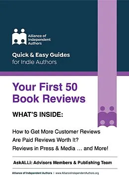 E-Book (epub) Your First 50 Book Reviews von Alliance of Independent Authors, Orna Ross