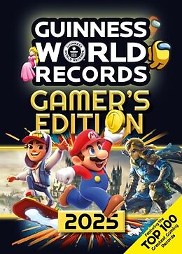 Couverture cartonnée Guinness World Records Gamer's Edition 2025 de 