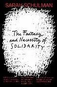 Kartonierter Einband The Fantasy and Necessity of Solidarity von Sarah Schulman