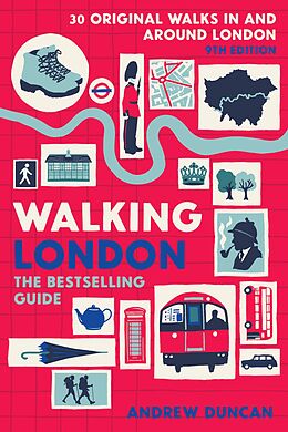 eBook (epub) Walking London, 9th Edition de Andrew Duncan