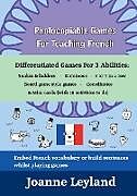 Couverture cartonnée Photocopiable Games For Teaching French de Joanne Leyland