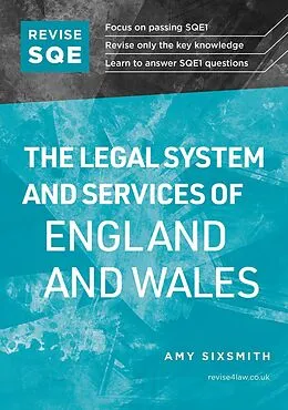 E-Book (epub) Revise SQE The Legal System and Services of England and Wales 2025/26 von Amy Sixsmith