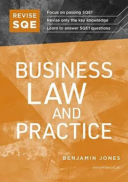 E-Book (epub) Revise SQE Business Law and Practice von Benjamin Jones