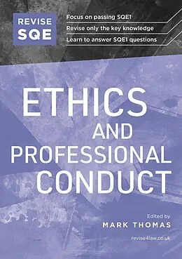 E-Book (epub) Revise SQE Ethics and Professional Conduct 2025/26 von Mark Thomas