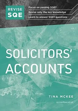 E-Book (epub) Revise SQE Solicitors' Accounts 2025/26 von Tina McKee
