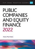 E-Book (epub) Public Companies and Equity Finance 2022 von Mavrikakis
