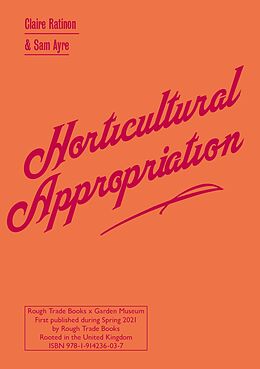 E-Book (epub) Horticultural Appropriation von Claire Ratinon, Sam Ayre