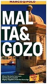 Couverture cartonnée Malta and Gozo Marco Polo Pocket Travel Guide - with pull out map de Marco Polo