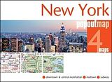 Carte (de géographie) New York de Popout Maps