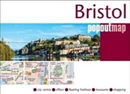 Carte (de géographie) pliée Bristol PopOut Map de 