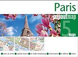 gefaltete (Land)Karte Paris PopOut Map von 