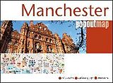 Carte (de géographie) pliée Manchester PopOut Map de 